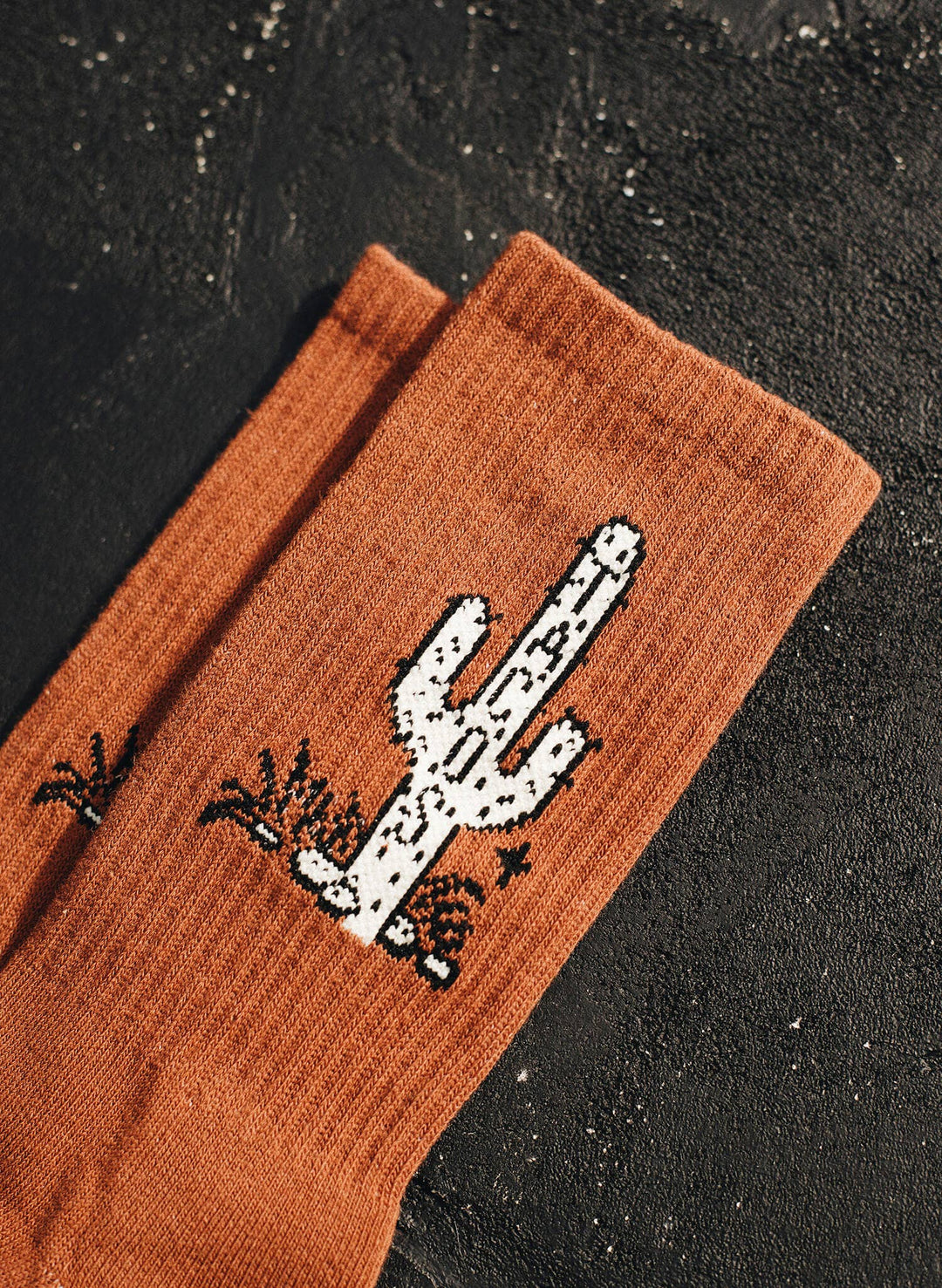 Cactus Taco Western Socks
