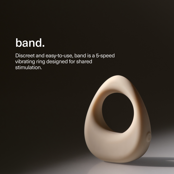 Band Vibrating Ring | Gray
