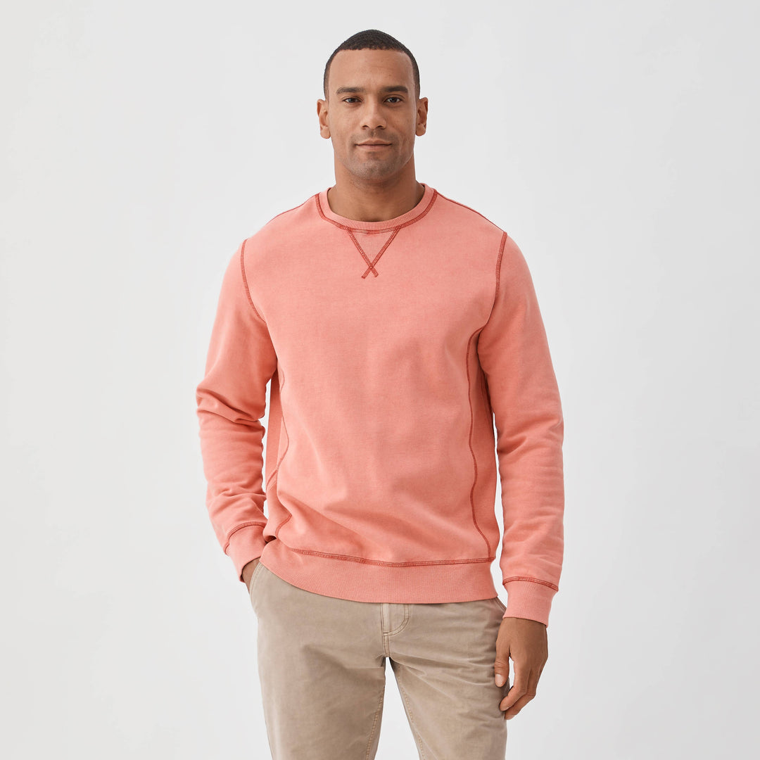 Butch Vintage Wash Crewneck | Mineral Red