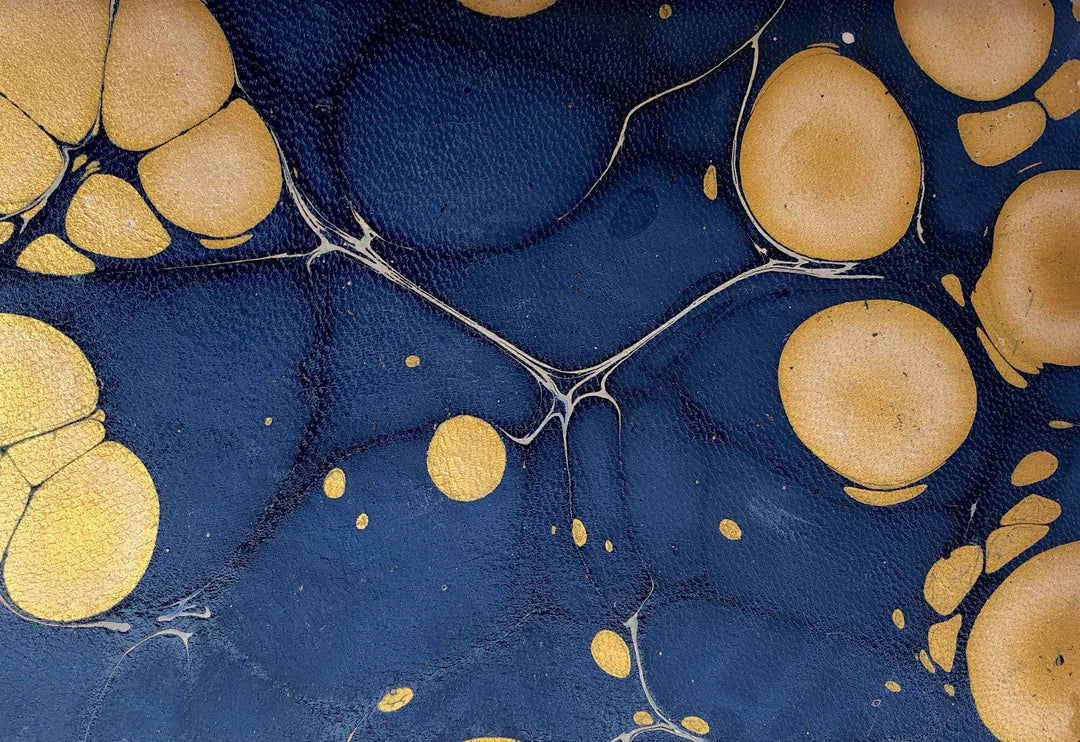 Marbled Leather Tray