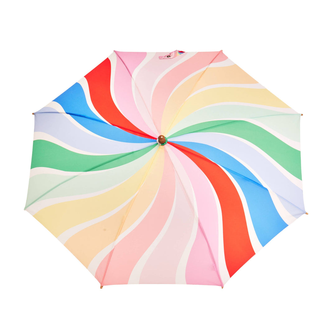 Duckling Umbrella - ODH x Meri Meri | Rainbow Stripes