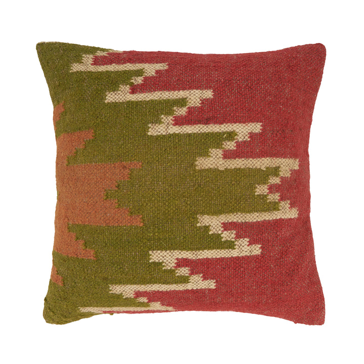 Global Tapestry-Inspired Kilim Pillow