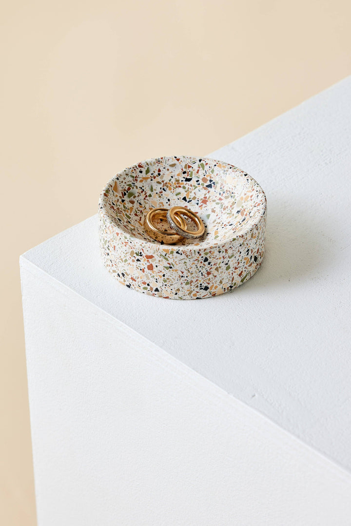 Terrazzo Trinket Bowl | Neutral