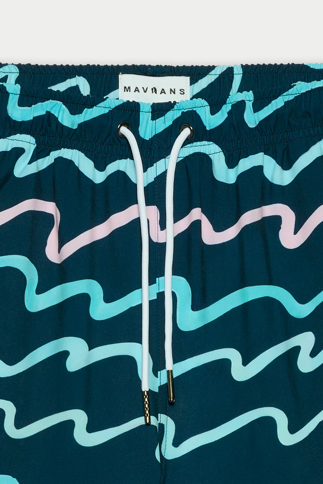 90s Wave Swim Short