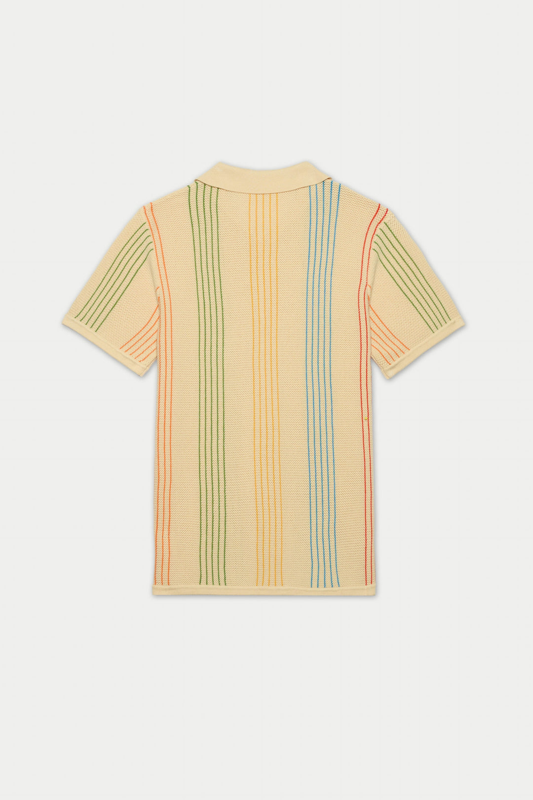 Sliced Knit Shirt | Beige