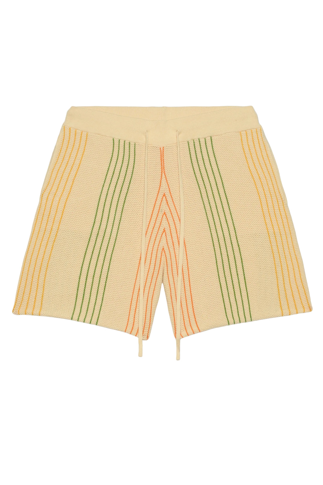 Sliced Knit Short | Beige