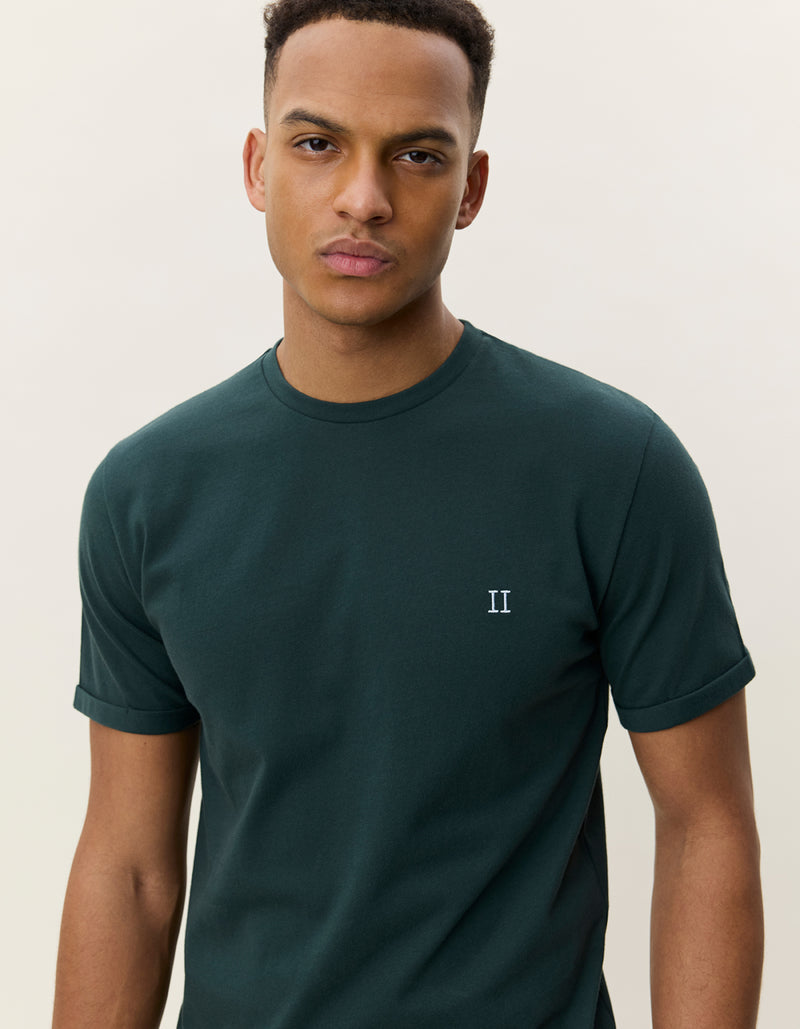 Core Contrast Tee | Pine Green