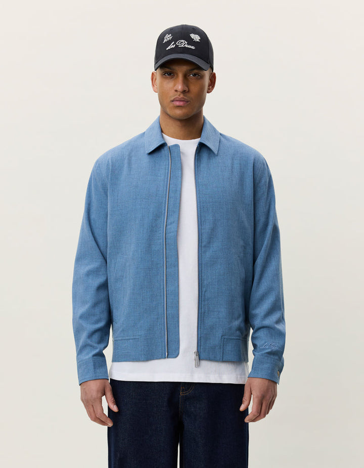 Como Coach Jacket | Faded Denim
