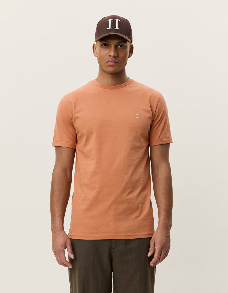 Core Contrast Tee | Raw Sienna Orange