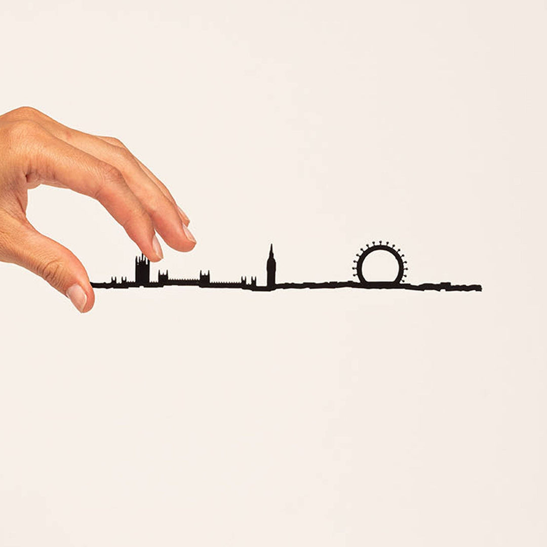 The Line - 7.5" City Skyline Silhouette Mini