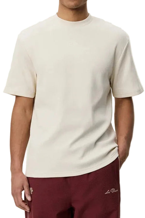 Signature Waffle T-Shirt | Ivory