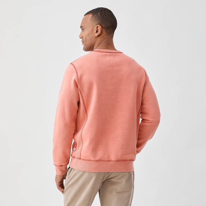 Butch Vintage Wash Crewneck | Mineral Red