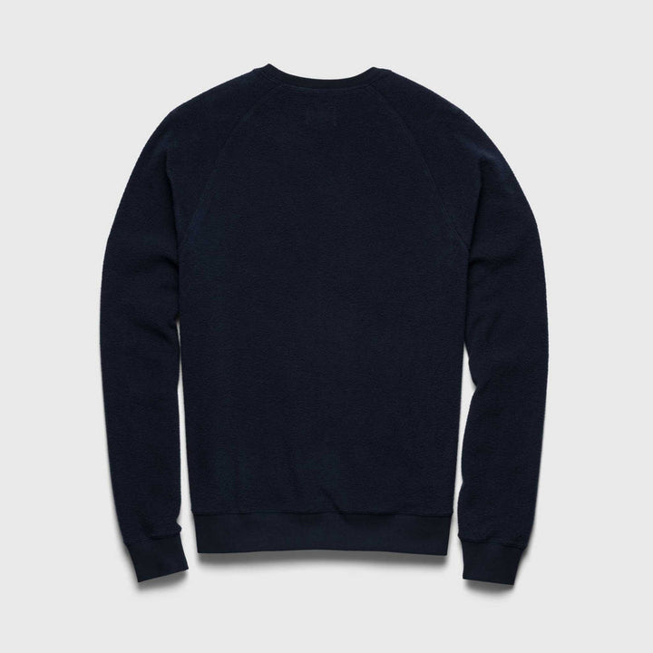 Butch Fuzzy Fleece Crewneck | Navy Blazer