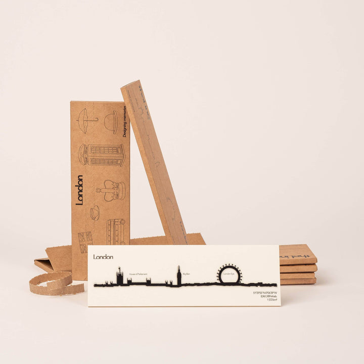 The Line - 7.5" City Skyline Silhouette Mini