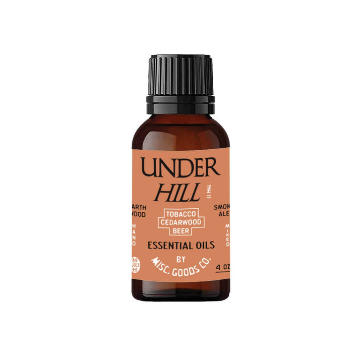 Underhill Diffuser Oil – Tobacco, Cedar & Ale | Ultrasonic Use, 10ml