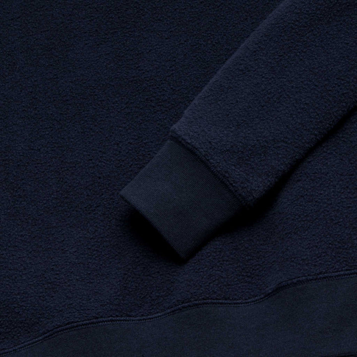 Butch Fuzzy Fleece Crewneck | Navy Blazer