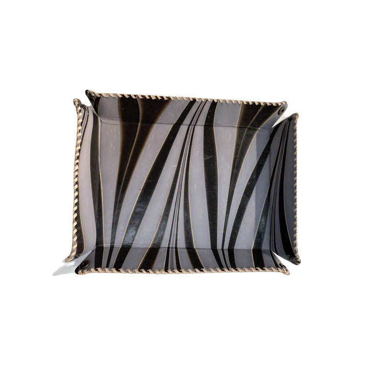 Marbled Leather Tray