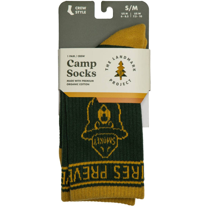 Smokey Emblem Sock | Pine