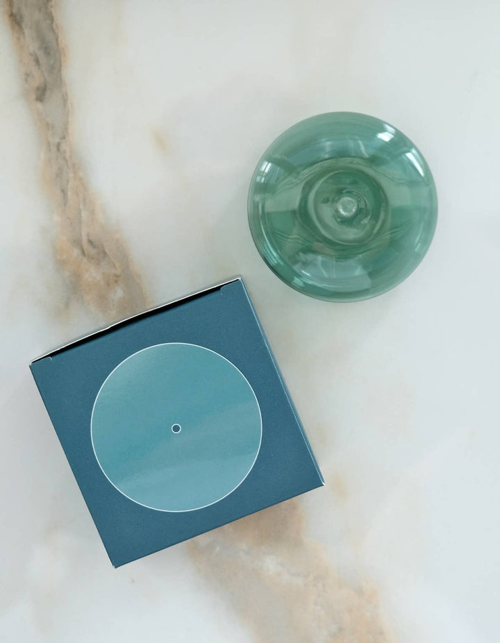 Glass Bubble Incense Holder