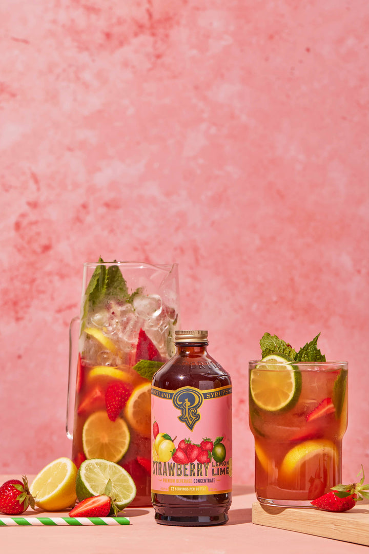Strawberry Lemon Lime Syrup 12 oz