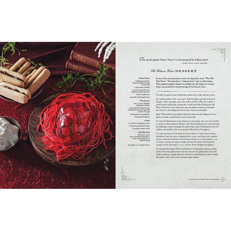 A Ravenous Feast, Edgar Alan Poe Inspired Cookbook