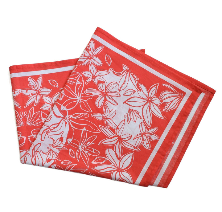 Flower Bloom Bandana | Red