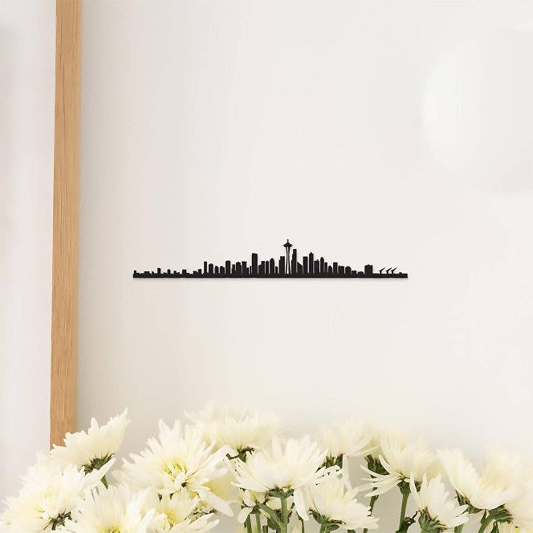 The Line - 7.5" City Skyline Silhouette Mini