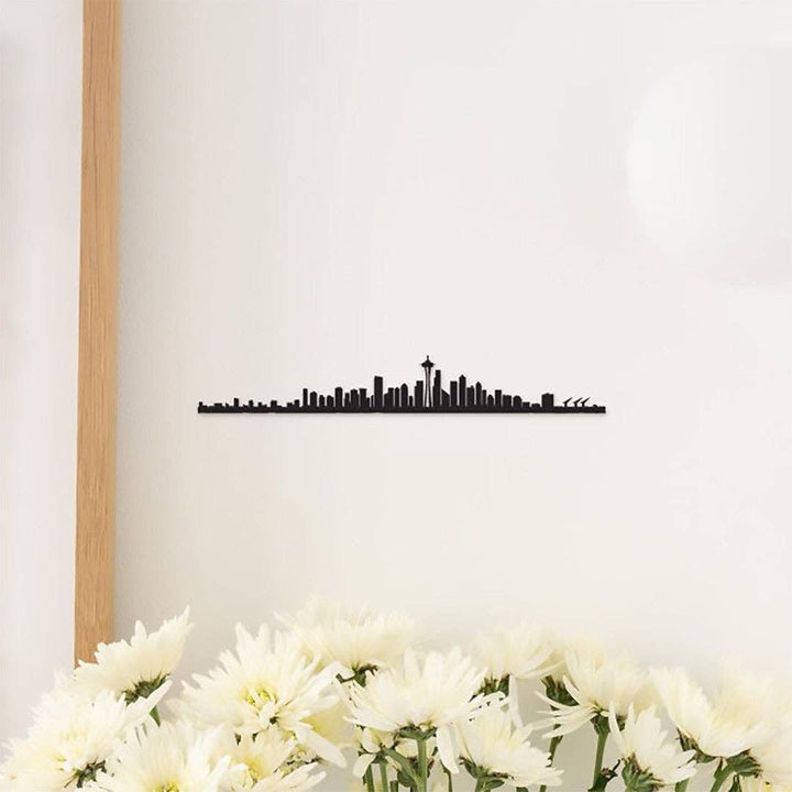 The Line - 7.5" City Skyline Silhouette Mini