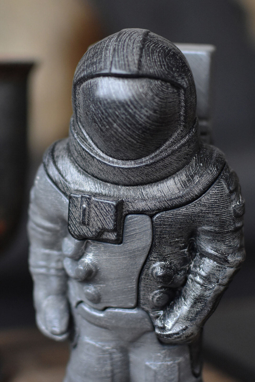 3D Art Object & Puzzle - Astronaut