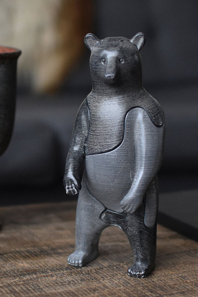 3D Art Object & Puzzle - Bear