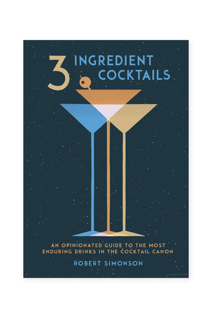 3 Ingredient Cocktails Recipe Book Cover