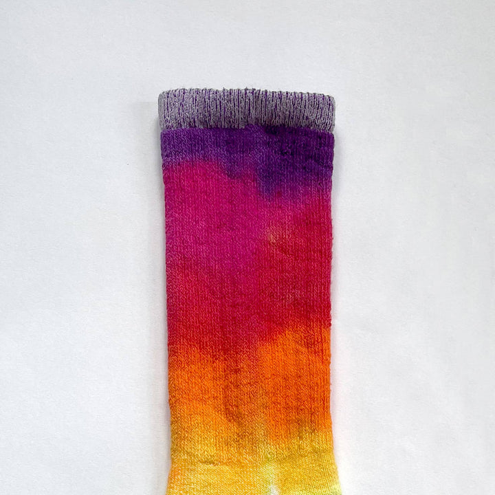 Rainbow Hand-dyed Sock