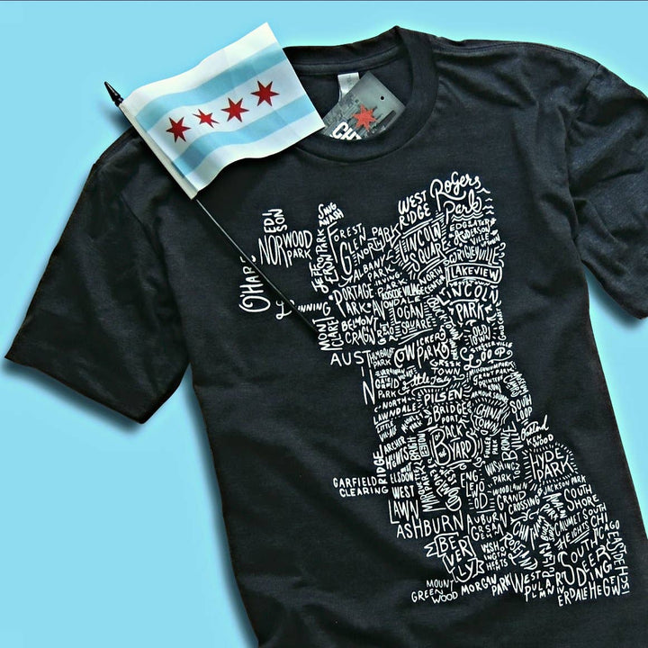 Chicago Neighborhoods Shirt