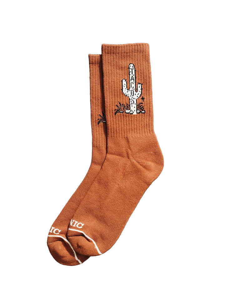 Cactus Taco Western Socks