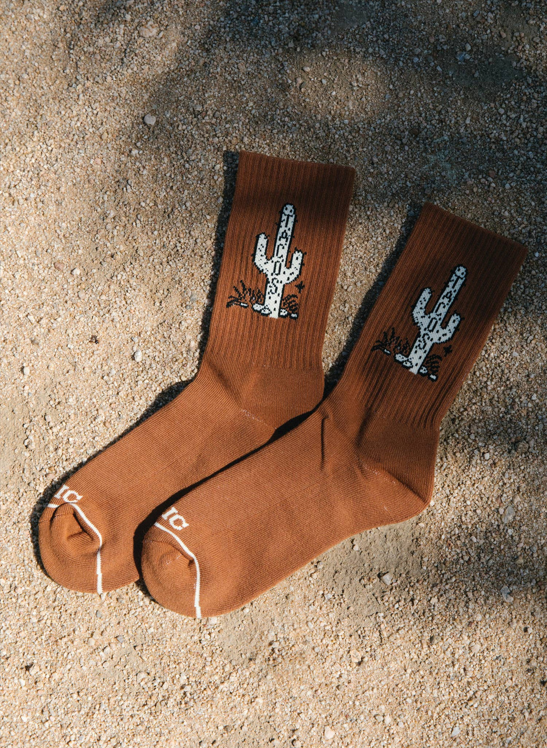 Cactus Taco Western Socks