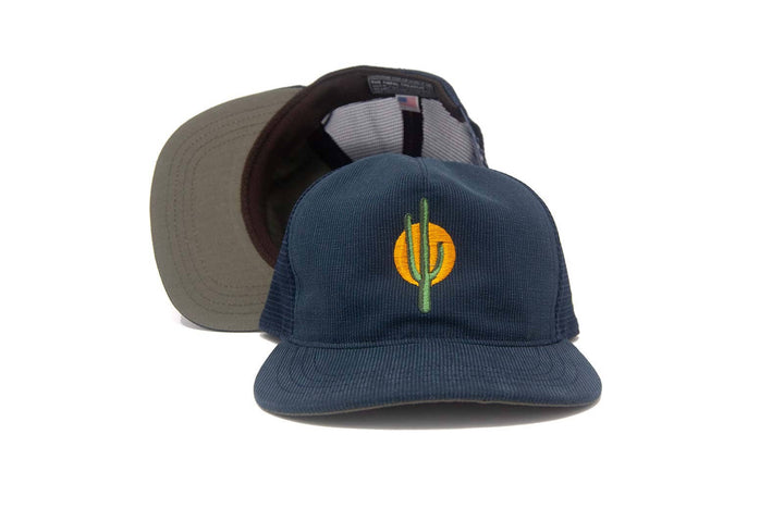 Sunset Cactus Trucker Strapback Hat