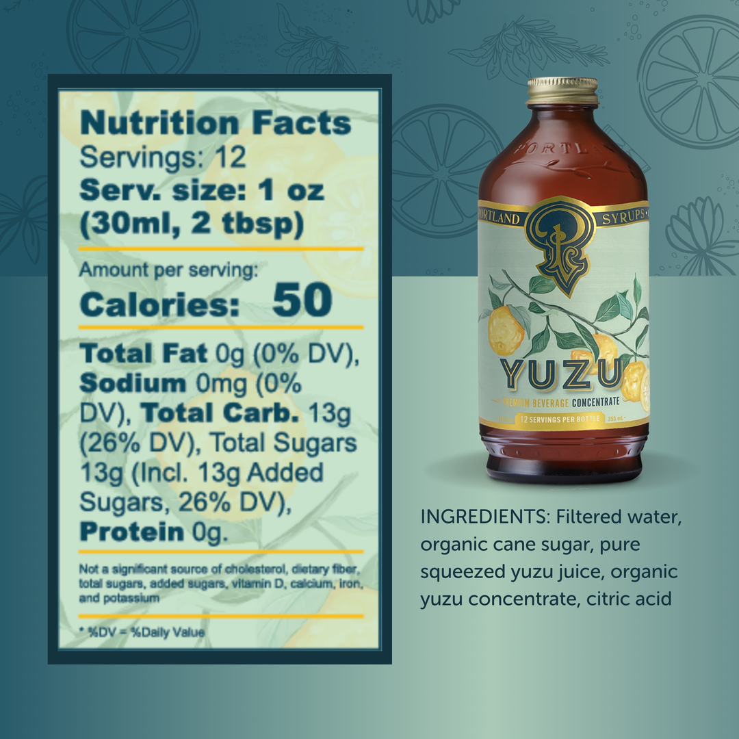 Yuzu Syrup 12oz