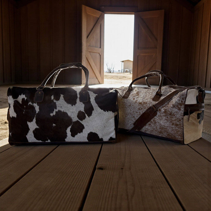 Highlands Genuine Cowhide Duffel Bag