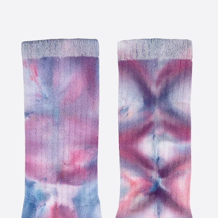 Moody Watercolor Ice-dye XL Sock