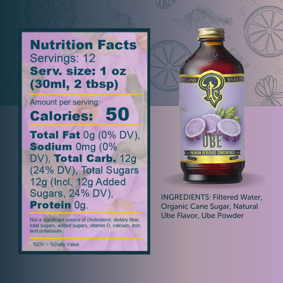 Ube Syrup 12oz
