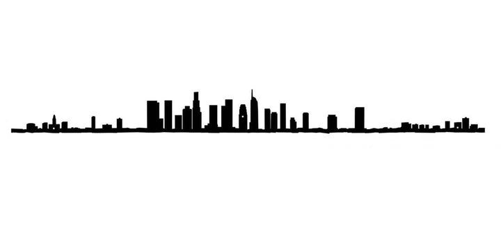 The Line - 19.5" City Skyline Silhouette