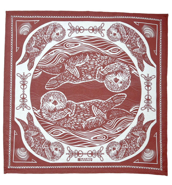 Otter Bandana | Brick Red