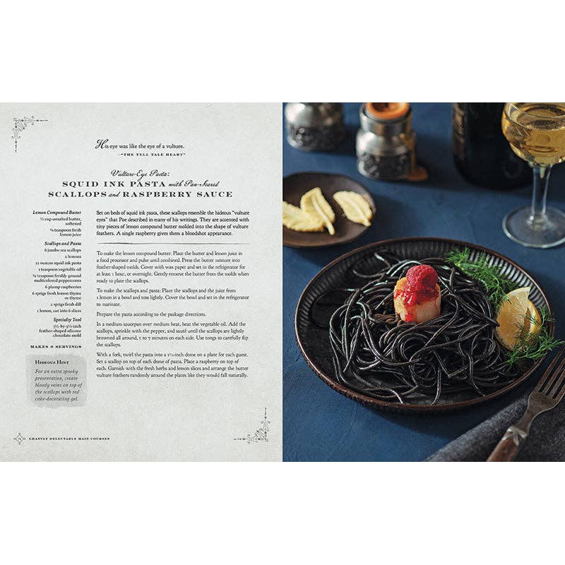 A Ravenous Feast, Edgar Alan Poe Inspired Cookbook