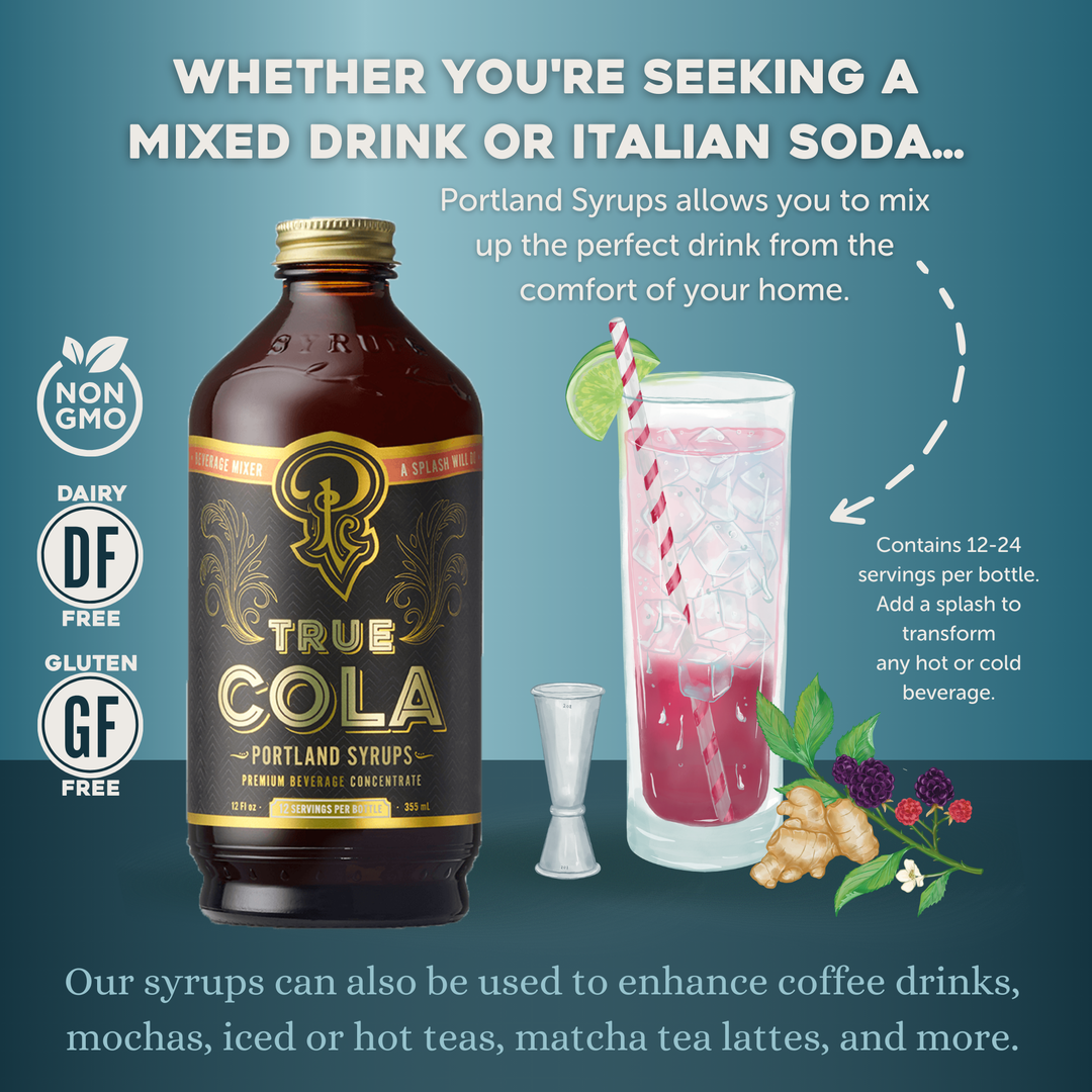 True Cola Syrup 12oz