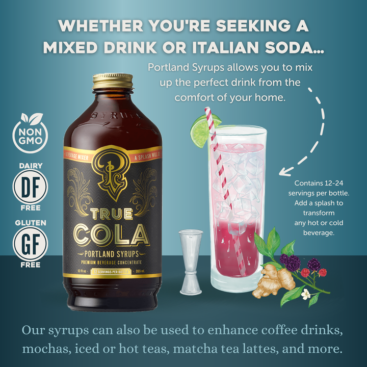 True Cola Syrup 12oz