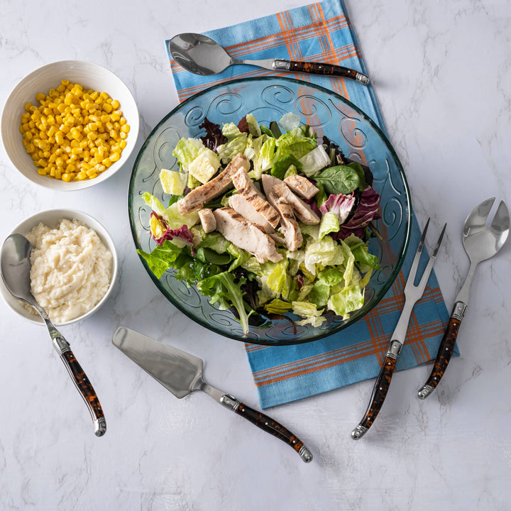 French Home 5-Piece Laguiole Tortoise Shell Hostess Set