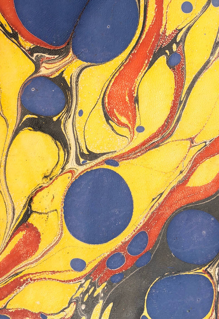 Marbled Leather Tray