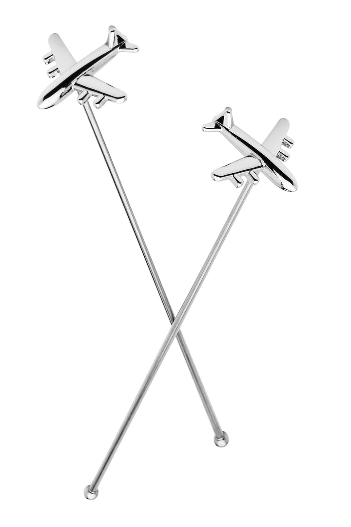 Airplane Stirrers Set of Two