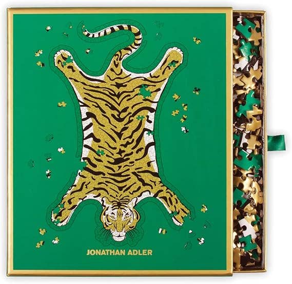 Jonathan Adler Safari 750 Piece Shaped Foil Puzzle