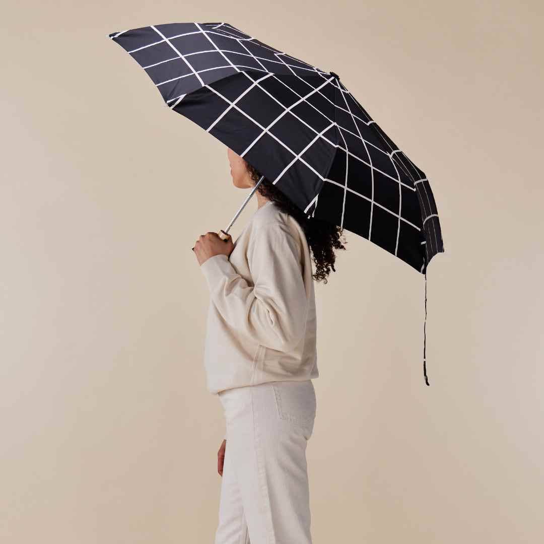 Original Duckhead Umbrella | Black Grid